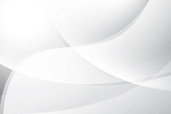 Soyut beyaz ve gri renkli, geometrik şekilli modern tasarım arka planı. Vektör illüstrasyonu.
