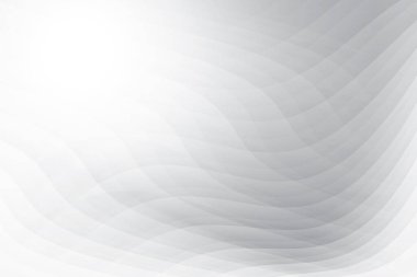 Soyut beyaz ve gri renkli, geometrik şekilli modern tasarım arka planı. Vektör illüstrasyonu.