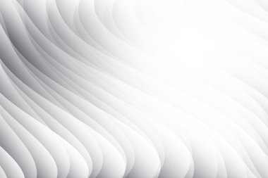 Soyut beyaz ve gri renkli, geometrik şekilli modern tasarım arka planı. Vektör illüstrasyonu.