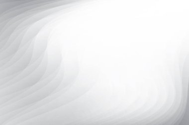 Soyut beyaz ve gri renkli, geometrik şekilli modern tasarım arka planı. Vektör illüstrasyonu.
