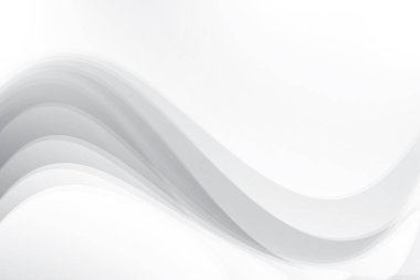 Soyut beyaz ve gri renkli, geometrik şekilli modern tasarım arka planı. Vektör illüstrasyonu.