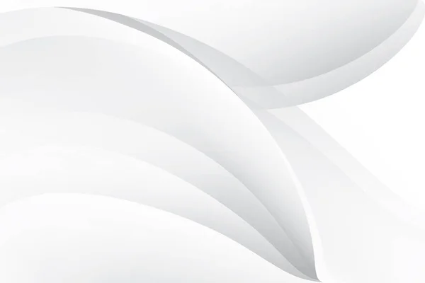 Абстрактний Білий Сірий Колір Сучасний Дизайн Фону Геометричною Формою Векторні — стоковий вектор