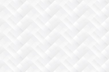 Soyut beyaz ve gri renkli, geometrik şekilli modern tasarım arka planı. Vektör illüstrasyonu.