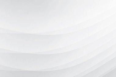 Soyut beyaz ve gri renkli, geometrik şekilli modern tasarım arka planı. Vektör illüstrasyonu.