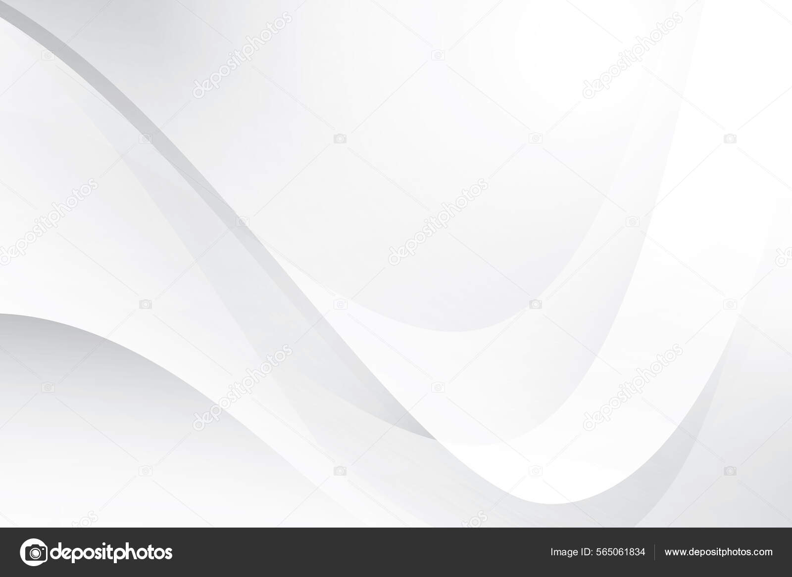 Abstract White Gray Color Modern Design Background Geometric Shape ...