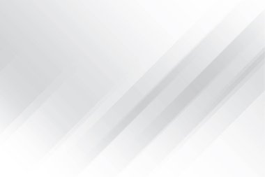 Soyut beyaz ve gri renkli, geometrik şekilli modern tasarım arka planı. Vektör illüstrasyonu.