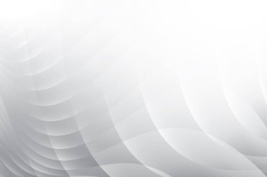 Soyut beyaz ve gri renkli, geometrik şekilli modern tasarım arka planı. Vektör illüstrasyonu.