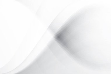 Soyut beyaz ve gri renkli, geometrik şekilli modern tasarım arka planı. Vektör illüstrasyonu.