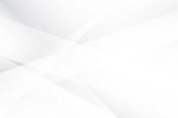 Soyut beyaz ve gri renkli, geometrik şekilli modern tasarım arka planı. Vektör illüstrasyonu.
