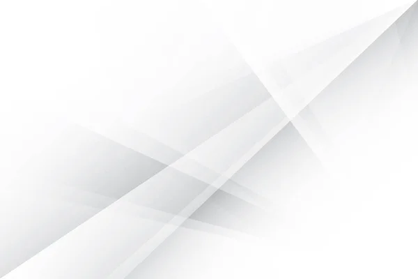 Soyut beyaz ve gri renkli, geometrik şekilli modern tasarım arka planı. Vektör illüstrasyonu.