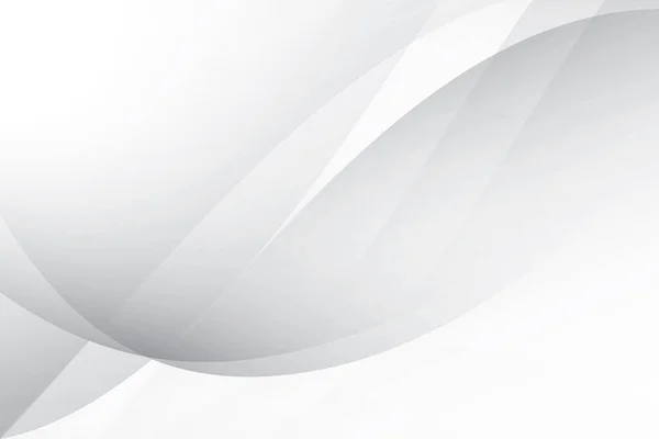 Soyut beyaz ve gri renkli, geometrik şekilli modern tasarım arka planı. Vektör illüstrasyonu.