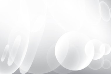 Soyut beyaz ve gri renkli, geometrik şekilli modern tasarım arka planı. Vektör illüstrasyonu.