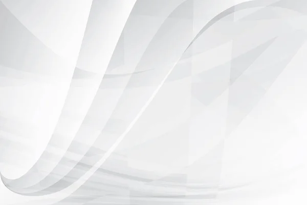 Soyut beyaz ve gri renkli, geometrik şekilli modern tasarım arka planı. Vektör illüstrasyonu.
