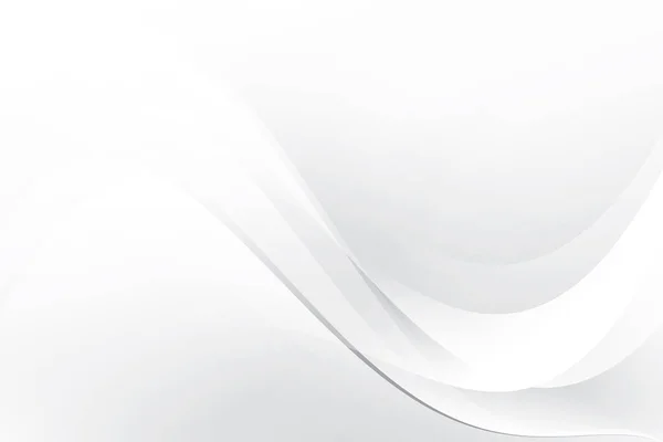 Soyut beyaz ve gri renkli, geometrik şekilli modern tasarım arka planı. Vektör illüstrasyonu.