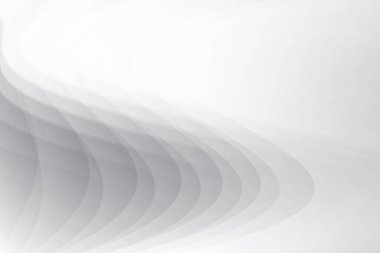 Soyut beyaz ve gri renkli, geometrik şekilli modern tasarım arka planı. Vektör illüstrasyonu.