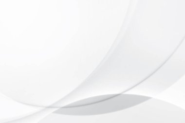 Soyut beyaz ve gri renkli, geometrik şekilli modern tasarım arka planı. Vektör illüstrasyonu.