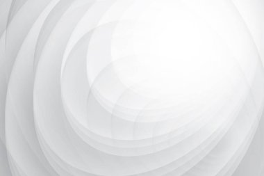 Soyut beyaz ve gri renkli, geometrik şekilli modern tasarım arka planı. Vektör illüstrasyonu.