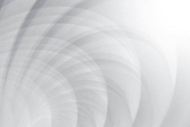 Soyut beyaz ve gri renkli, geometrik şekilli modern tasarım arka planı. Vektör illüstrasyonu.