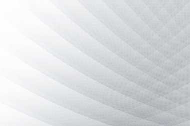 Soyut beyaz ve gri renkli, geometrik şekilli modern tasarım arka planı. Vektör illüstrasyonu.