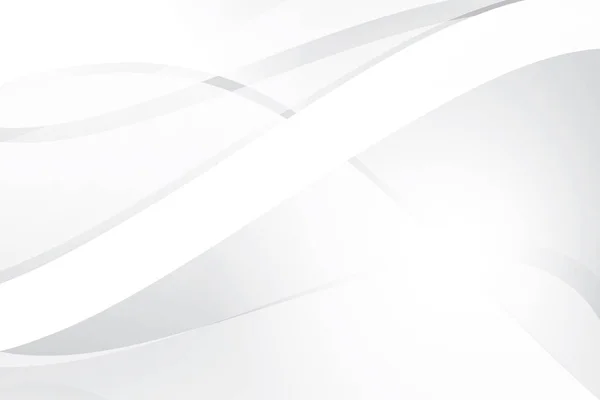 Soyut beyaz ve gri renkli, geometrik şekilli modern tasarım arka planı. Vektör illüstrasyonu.