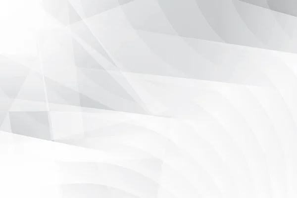 Soyut beyaz ve gri renkli, geometrik şekilli modern tasarım arka planı. Vektör illüstrasyonu.