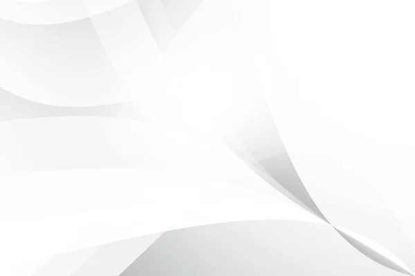 Soyut beyaz ve gri renkli, geometrik şekilli modern tasarım arka planı. Vektör illüstrasyonu.