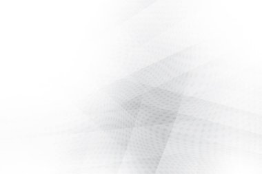 Soyut beyaz ve gri renkli, geometrik şekilli modern tasarım arka planı. Vektör illüstrasyonu.