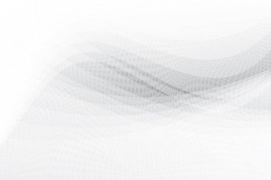 Soyut beyaz ve gri renkli, geometrik şekilli modern tasarım arka planı. Vektör illüstrasyonu.