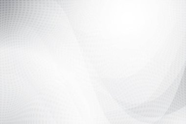 Soyut beyaz ve gri renkli, geometrik şekilli modern tasarım arka planı. Vektör illüstrasyonu.