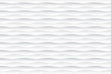 Soyut beyaz ve gri renkli, geometrik şekilli modern tasarım arka planı. Vektör illüstrasyonu.