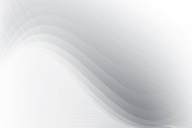 Soyut beyaz ve gri renkli, geometrik şekilli modern tasarım arka planı. Vektör illüstrasyonu.