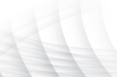 Soyut beyaz ve gri renkli, geometrik şekilli modern tasarım arka planı. Vektör illüstrasyonu.