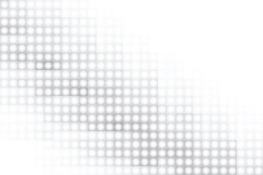 Soyut beyaz ve gri renkli, geometrik şekilli modern tasarım arka planı. Vektör illüstrasyonu.