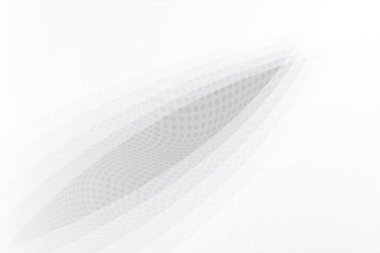 Soyut beyaz ve gri renkli, geometrik şekilli modern tasarım arka planı. Vektör illüstrasyonu.