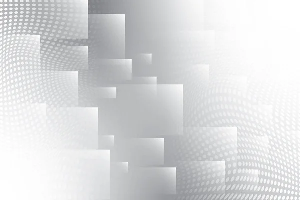 Couleur Abstraite Blanche Grise Fond Design Moderne Avec Forme Géométrique — Image vectorielle