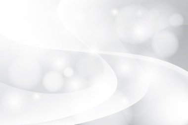 Soyut beyaz ve gri renkli, geometrik şekilli modern tasarım çizgili arka plan. Vektör illüstrasyonu.