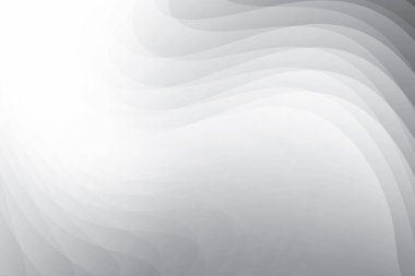 Soyut beyaz ve gri renkli, geometrik şekilli modern tasarım çizgili arka plan. Vektör illüstrasyonu.