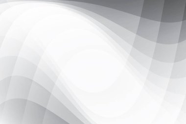 Soyut beyaz ve gri renkli, geometrik şekilli modern tasarım çizgili arka plan. Vektör illüstrasyonu.