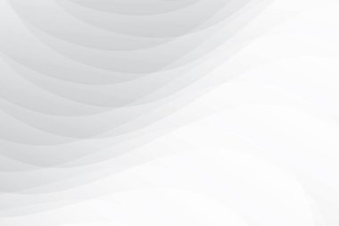 Soyut beyaz ve gri renkli, geometrik şekilli modern tasarım çizgili arka plan. Vektör illüstrasyonu.