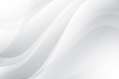 Soyut beyaz ve gri renkli, geometrik şekilli modern tasarım çizgili arka plan. Vektör illüstrasyonu.