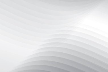 Soyut beyaz ve gri renkli, geometrik şekilli modern tasarım çizgili arka plan. Vektör illüstrasyonu.