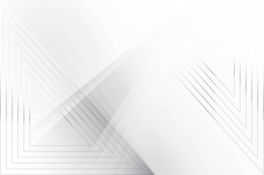 Soyut beyaz ve gri renkli, geometrik şekilli modern tasarım çizgili arka plan. Vektör illüstrasyonu.