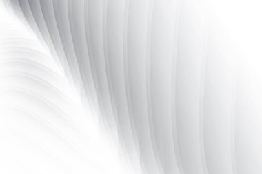 Soyut beyaz ve gri renkli, geometrik şekilli modern tasarım çizgili arka plan. Vektör illüstrasyonu.