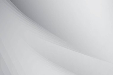 Soyut beyaz ve gri renkli, geometrik şekilli modern tasarım çizgili arka plan. Vektör illüstrasyonu.