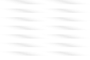 Soyut beyaz ve gri renkli, geometrik şekilli modern tasarım çizgili arka plan. Vektör illüstrasyonu.