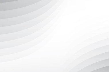 Soyut beyaz ve gri renkli, geometrik şekilli modern tasarım çizgili arka plan. Vektör illüstrasyonu.