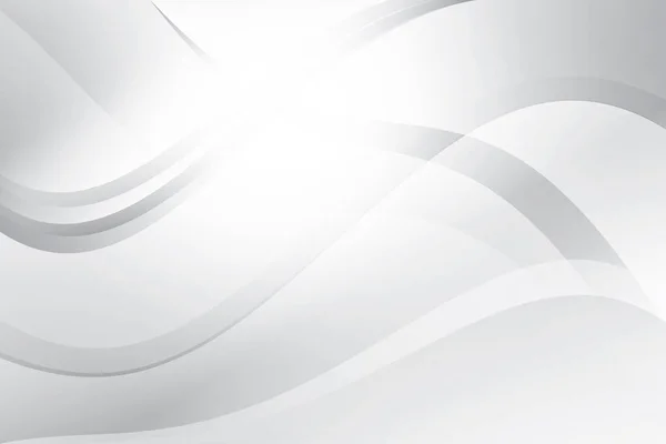 Soyut beyaz ve gri renkli, geometrik şekilli modern tasarım çizgili arka plan. Vektör illüstrasyonu.