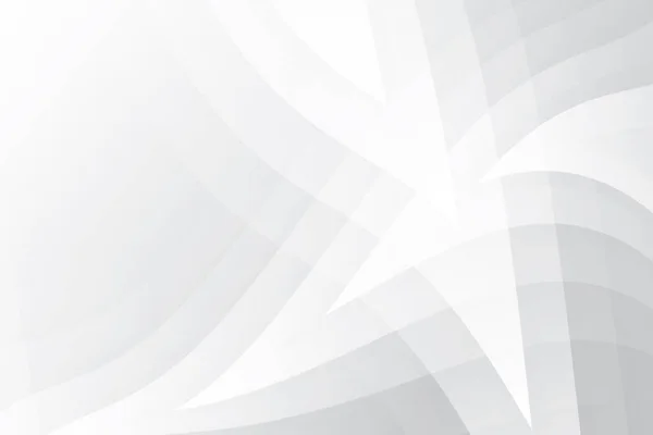 Soyut beyaz ve gri renkli, geometrik şekilli modern tasarım çizgili arka plan. Vektör illüstrasyonu.