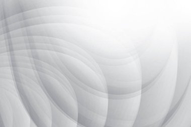 Soyut beyaz ve gri renkli, geometrik şekilli modern tasarım çizgili arka plan. Vektör illüstrasyonu.