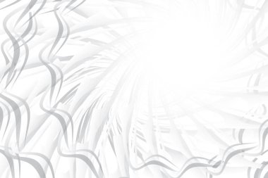 Soyut beyaz ve gri renkli, geometrik şekilli modern tasarım çizgili arka plan. Vektör illüstrasyonu.